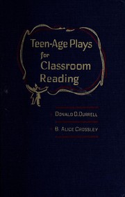 Cover of: Teen-age plays for classroom reading