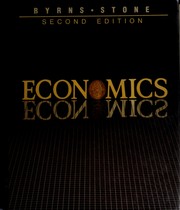 Cover of: Economics by Ralph T. Byrns