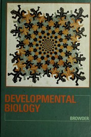 Cover of: Developmental biology