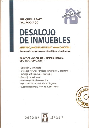 DESALOJO DE INMUEBLES. Incluye CD-ROM.  Open Library