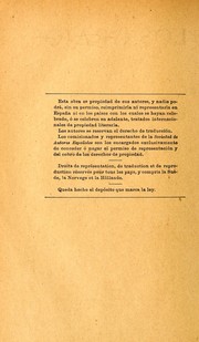 Cover of: Los grajos: zarzuela en un acto, dividido en dos cuadros, en prosa