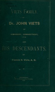 Cover of: Viets family