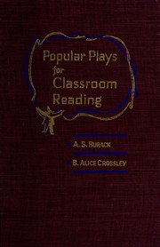 Cover of: Popular plays for classroom reading