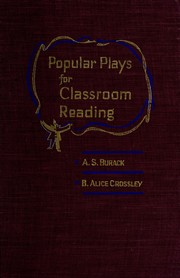 Cover of: Popular plays for classroom reading.