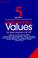 Cover of: Veterinary Values