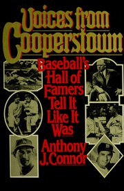 Cover of: Voices from Cooperstown | Anthony J. Connor