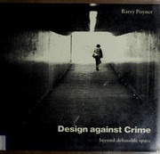 Cover of: Design against crime by Barry Poyner