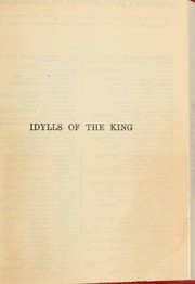 Cover of: Tennyson's Idylls of the king by Alfred Lord Tennyson