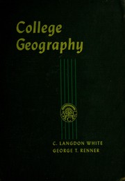 Cover of: College geography: natural environment and human society