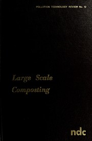 Cover of: Large scale composting | M. J. Satriana