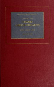 Cover of: Readings for liberal education