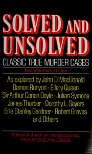 Cover of: Solved & Unsolved: 2 Volume Edition