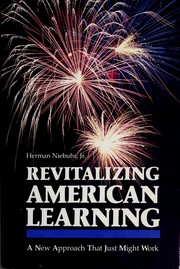 Cover of: Revitalizing American learning by Herman Niebuhr