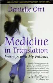 Cover of: Medicine in translation: journeys with my patients