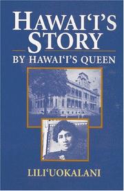 Cover of: Hawaii's Story by Hawaii's Queen by Liliuokalani Queen of Hawaii