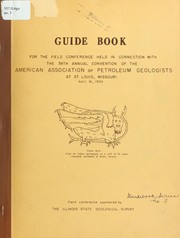Cover of: Guide to the structure and paleozoic stratigraphy along the Lincoln fold in western Illinois
