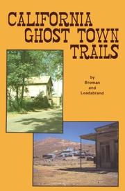 Cover of: California ghost town trails