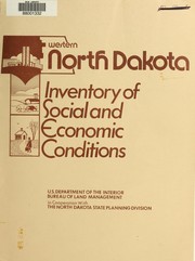 Cover of: Western North Dakota by United States. Bureau of Land Management