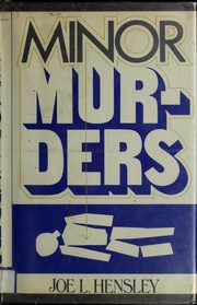 Cover of Minor murders