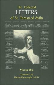 Cover of: The Collected Letters of St. Teresa of Avila by Kieran Kavanaugh