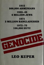 Cover of: Genocide: Its Political Use in the Twentieth Century