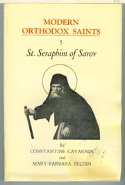 St. Seraphim of Sarov by Constantine Cavarnos