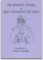 Cover of: The Monastic Letters of Saint Athanasius the Great (Fairacres Publications)