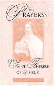 Cover of: The Prayers of Saint Therese of Lisieux: The Act of Oblation (Therese, Works.)