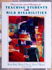 Cover of: Characteristics of and strategies for teaching students with mild disabilities
