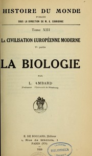 Cover of: Histoire du monde by Eugène Cavaignac