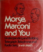 Cover of: Morse, Marconi, and you