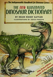 Cover of: The new illustrated dinosaur dictionary