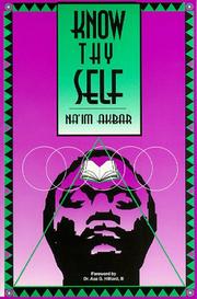 Cover of: Know Thy Self by Na'im Akbar