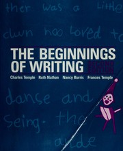 The Beginnings of writing by Charles Temple