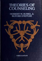 Cover of: Theories of counseling