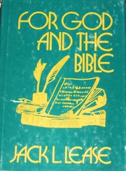 Cover of: For God and the Bible