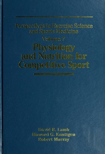 Perspectives in Exercise Science and Sports Medicine by David R. Lamb ...