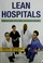 Cover of: Lean hospitals