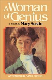 Cover of: A Woman of Genius