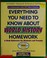 Cover of: Everything you need to know about world history homework