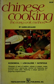 Cover of: Chinese Cooking by Karen Lee Aland