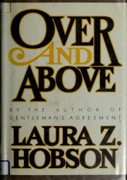 Cover of: Over and above