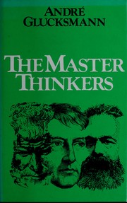 Cover of: The master thinkers