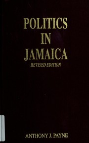 Cover of: Politics in Jamaica