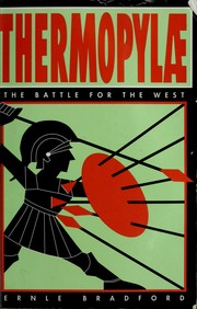 Cover of: Thermopylae by Ernle Bradford