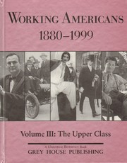 Cover of: Working Americans, 1880-1999. by Scott Derks