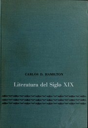 Cover of: Literatura del siglo XIX: lecturas selectas espanolas e hispanoamericanas.