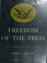 Cover of: Freedom of the press