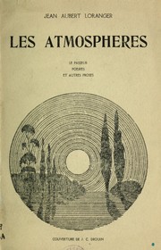 Cover of: Les atmosphères