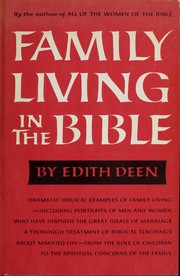 Cover of: Family living in the Bible.